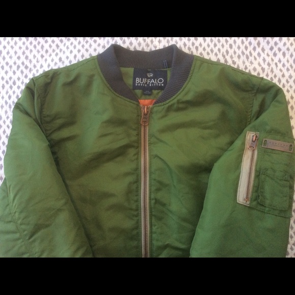 Mens David Bitton Bomber Jacket - Picture 4 of 4